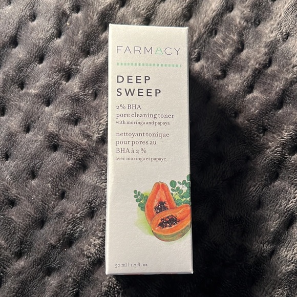 Farmacy Mini Deep Sweep 2% BHA Pore Cleaning Toner with Moringa Papaya MINI NEW - Picture 3 of 3